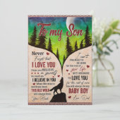 決して忘れないで、僕は君を愛している - オオカミパパから息子へ 招待状 (スタンド正面)