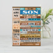 決して忘れないで 愛してるよ - パパから息子へ シーズンカード (スタンド正面)