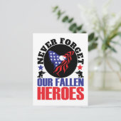 決して忘れない　私たちの英雄たち ポストカード (スタンド正面)