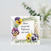 決して忘れ違いを作らないフローラ カード (スタンド正面)