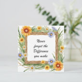 決して忘れ違いを作らないフローラ カード (スタンド正面)