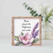 決して忘れ違いを作らないフローラ カード (スタンド正面)