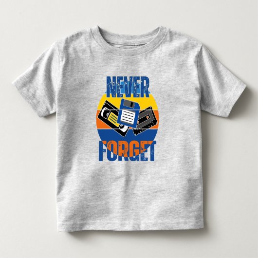 決して忘れ トドラーTシャツ (正面)