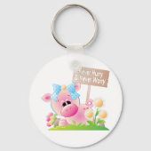 決して急いで心配しない キーホルダー (正面)