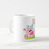 決して急いで心配しない コーヒーマグカップ (正面左)