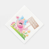 決して急いで心配しない スタンダードランチョンナプキン (角)