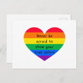 決して恐れない シーズンポストカード (正面/裏面)