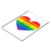 決して恐れない ノートブック (左側)