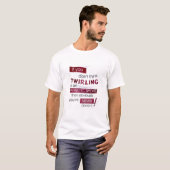 決して振り回される Tシャツ (正面フル)