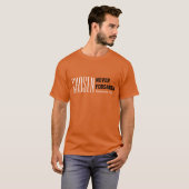 決して捨てられないクリスチャン感動的ス人 Tシャツ (正面フル)