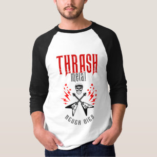 決して死なない金属を打つ Tシャツ