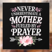 決して母親を過小評価しない祈りの言葉 ウィンドウサイン (シート2)