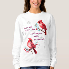 決して深紅色から スウェットシャツ