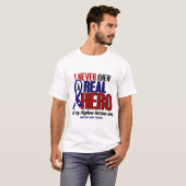 決して知っていませんでした英雄2の甥(軍隊を支援)を Tシャツ (正面フル)