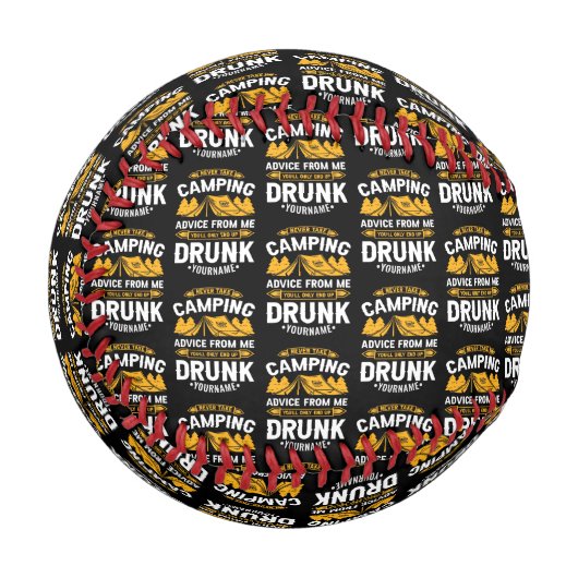 決して私からキャンプアドバイスを取らないDr. 野球ボール (正面左)