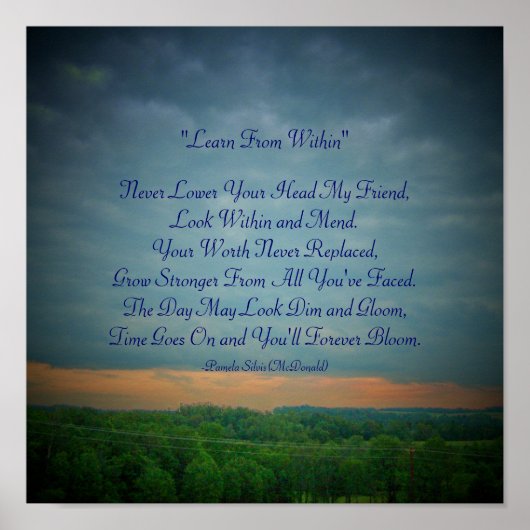 決して私の友人の頭を下げるな… ポスター (正面)