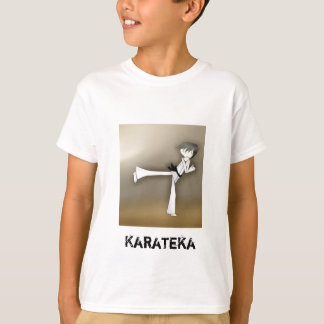 決して空手の子供のTシャツKaratekaをあきらめないで下さい Tシャツ