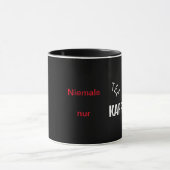 決して紅茶ではなくコーヒーのマグカップ マグカップ (中央)