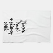 決して細い調理師の台所タオルを信頼しないで下さい キッチンタオル (横)