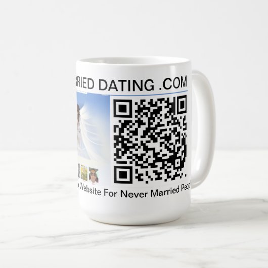 決して結婚したデートすること。Com Mug コーヒーマグカップ (正面右)