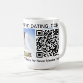 決して結婚したデートすること。Com Mug コーヒーマグカップ (正面右)