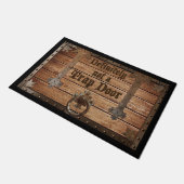 決して罠ドアマットではないゲーム好き ドアマット (アングル)