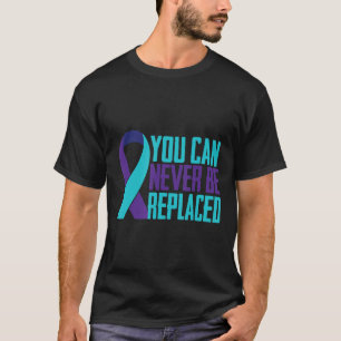決して自殺の代わりになれない認識度メンタル Tシャツ