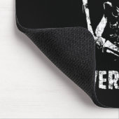 決して良いスケルトンを飲むコーヒーハロウィーンPa マウスパッド (コーナー)