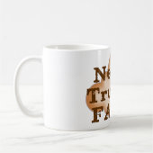 決して芸術を信用しない コーヒーマグカップ (左)