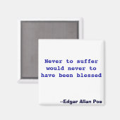 決して苦しむことは無かった賛美だろう マグネット (正面/裏面)