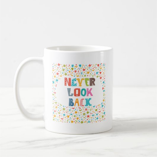 決して見ないで下さい コーヒーマグカップ (左)