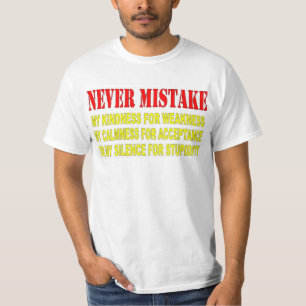 決して誤解しないで下さい Tシャツ