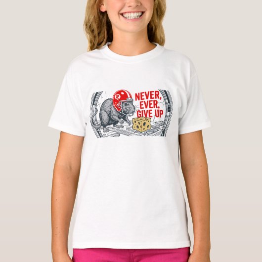 決して諦めない 2 Tシャツ (正面)