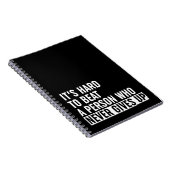 決して起きない人をビートするのは懸命与えだ ノートブック (右側)