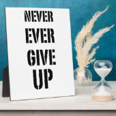 決して起こ与えせない フォトプラーク (側面)