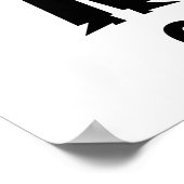 決して起こ与えない！ ポスター (角)