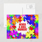 決して退屈な瞬間ではない ポストカード (正面/裏面)