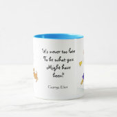 '決して遅すぎない'リンガーマグ マグカップ (中央)