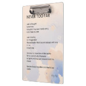 決して遅すぎない愛の詩 クリップボード (左)