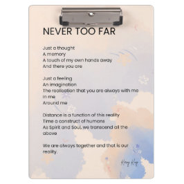 決して遅すぎない愛の詩 クリップボード