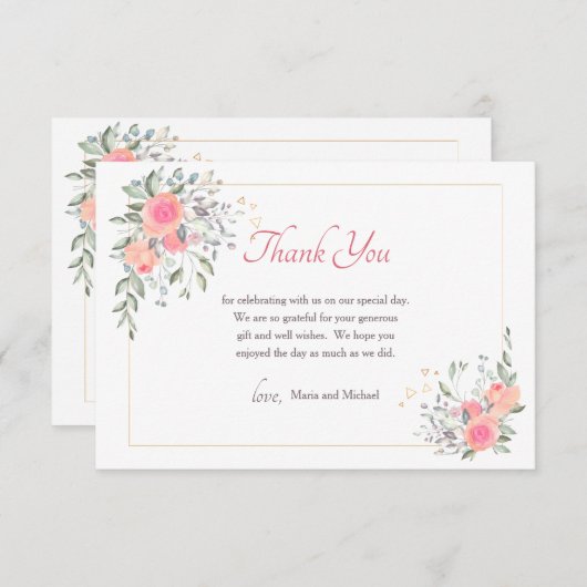 決して遅すぎることはないサンキューカード サンキューカード (正面/裏面)