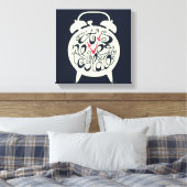 決して遅すぎることはない キャンバスプリント (インサイチュ (寝室))