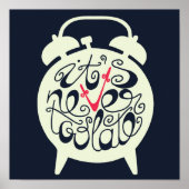 決して遅すぎることはない ポスター (正面)