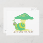 決して遅れてはいけない ポストカード (正面/裏面)