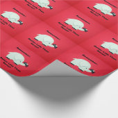 決して遅れてはいけない ラッピングペーパー (角)