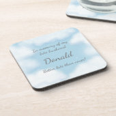 「決して遅れてはいけない」配偶者のジョークが習慣化 コースター (左側)