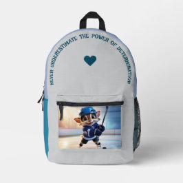 決して過小評価しない… プリントバックパック