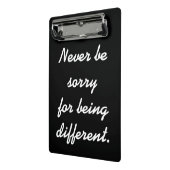 決して違うなやる気を起こさせるがあることのために残念があないで下さい ミニクリップボード (アングル2)