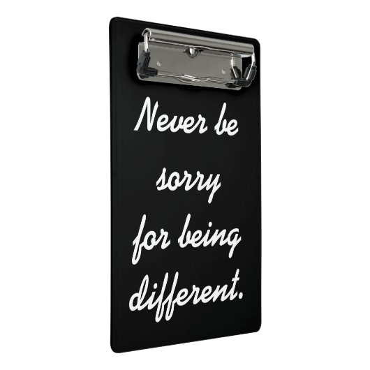 決して違うなやる気を起こさせるがあることのために残念があないで下さい ミニクリップボード (アングル)