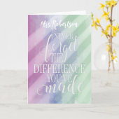 決して違忘れいを生み出さない感謝 カード (黄色い花)